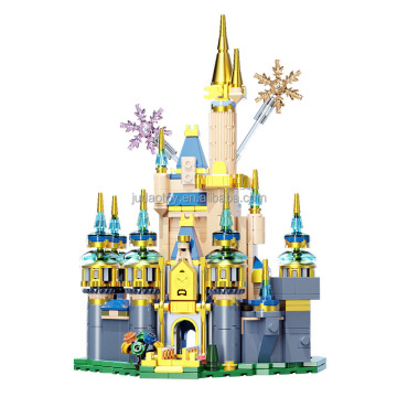 Christmas Gifts: JD016 Dream Castle Building Blocks - A Creative Puzzle Building Block Set for Children