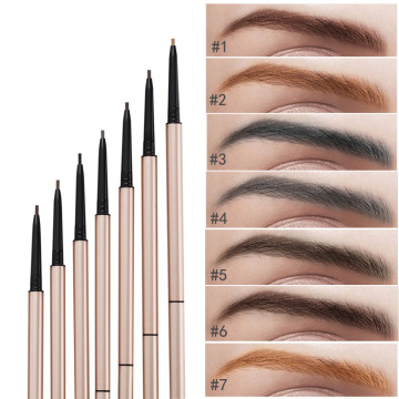 Wholesale Waterproof Eyebrow Pencils with Long Lasting & OEM Logo Options for Beauty Makeup