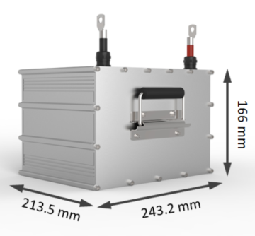 Batteria al litio 12V75AH con 5000 cicli di vita