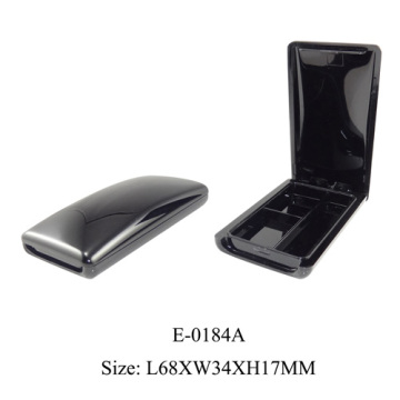 Eyeshadow container black color
