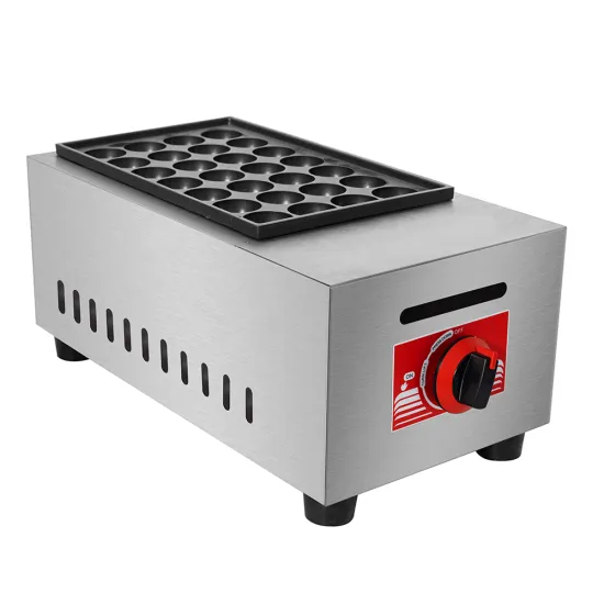 Commercial Kitchen Appliances: Takoyaki Machines & Gas Fishball Makers for Snack Foods