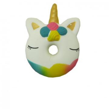 SQUISHY UNICORN DONUT TOY-0
