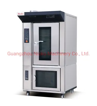 Commercial Gas Electric Combination Baking Oven with Fermentation