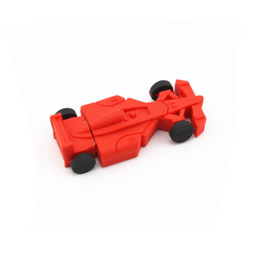 Gepersonaliseerde raceauto USB-flashdrive