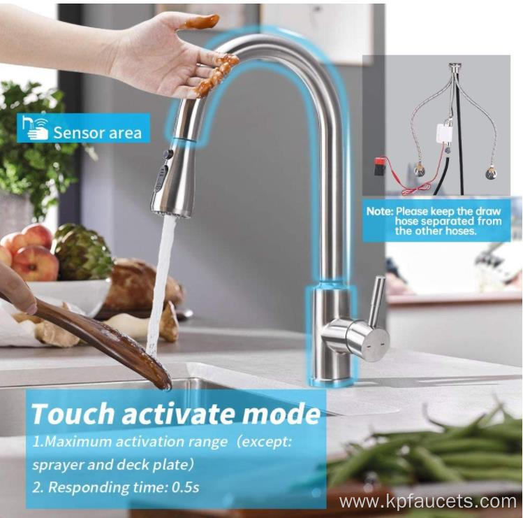 304 Stainless Steel Brushed Sprayer Faucet