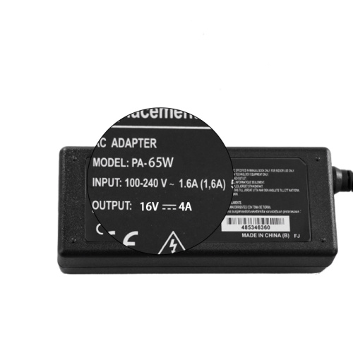 18.5v 3.5a 4.8mm1.7mm power Adapter for HP Notebook