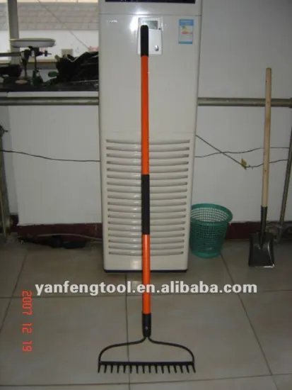 Fork garden fork with fibreglass handle