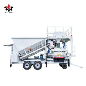 MB1200 Modular Malaysia Ready Mixed Small Mini Portable Concrete Batching Plant