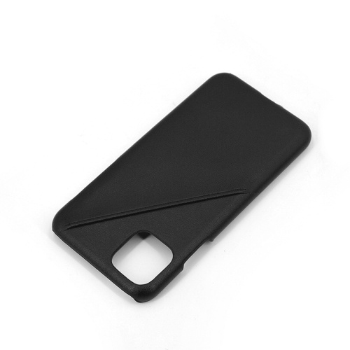 leather black phone case