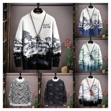 Custom Men's Hip Hop Jacquard Tapestry Hoodies & Blankets