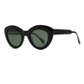 Vintage Custom Uv400 Cat Eye Polarized Acetate Sunglasses