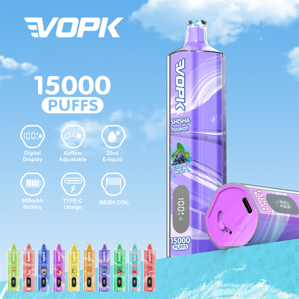 Vopk Shisha Hookah15K Puffs Vape Desechable Original