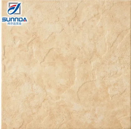 2016 Chinese 400x400mm mat finish brown and yellow ceramic floor decorative tiles