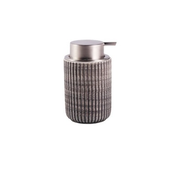Ceramic 300ML Hand Soap Dispenser: Non-Slip Bottom, Refillable, and Easy to Use for Bathroom and Kitchen