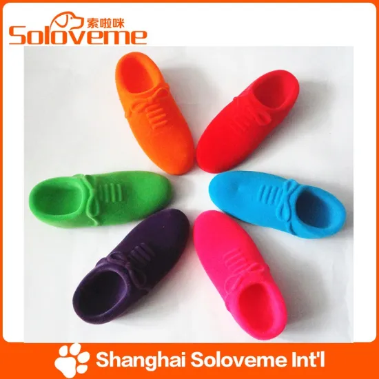Eco-friendly Pet Flocking Shoes Toys Dog Lovely Toy Products