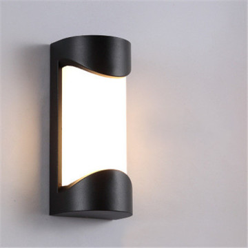 LEDER Black Warm Color LED Outdoor Wall Light