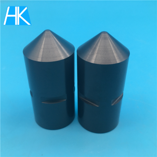 GPS silicon nitride ceramic slot plunger piston shaft