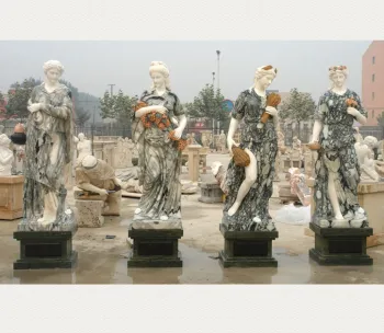 art level classical life size the four seasons marble statue