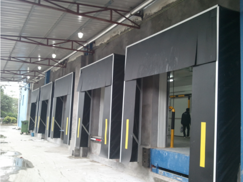 Mechanical Retractable Loading Dock Shelter, High Quality Mechanical ...