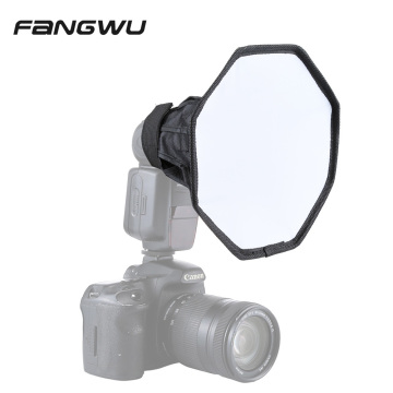 20 cm Diffusore di luce flash pieghevole ottagonale universale per canon e nikon sleetlights