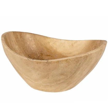 Natural Travertine Stone Bathtub Bathroom Bathtub