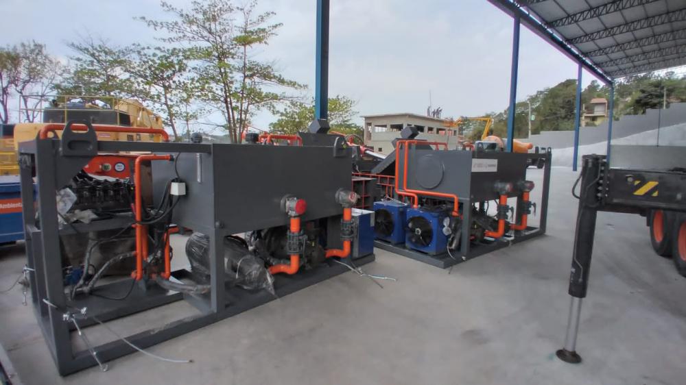 Hydraulic Scrap Metal Baling Equipments With Push-out bale