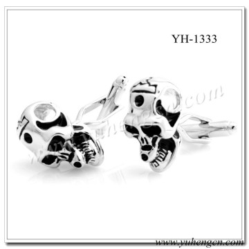 YH-1333 Novelty Vivid 3D Skull cufflinks,Hallowmas Gift
