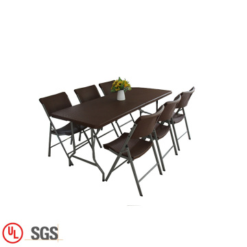 outdoor rattan chair  garden table plastic sets