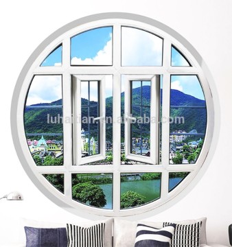 Used commercial glass windows PVC polygon window with soundproof