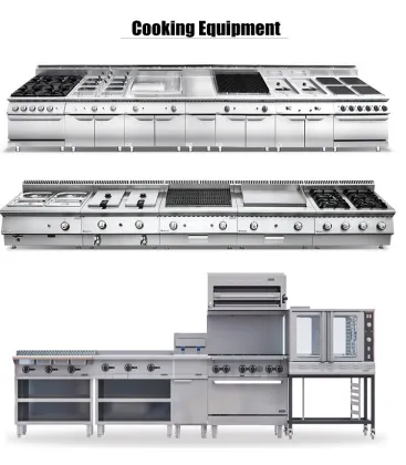 USA. Cosmopolitan Marketplace Kitchen Project Full Set Supermarket Kitchen Equipment