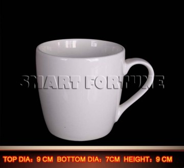 Snow White High Quality Durability Porcelain Cup Ceramic Mug for Coffee