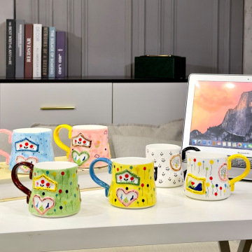 Christmas decorations Manufacturers Porcelain Ceramic Mugs Wholesale Coffee Mug Gift Ceramic Porcelain Coffee Cup Tea Cup