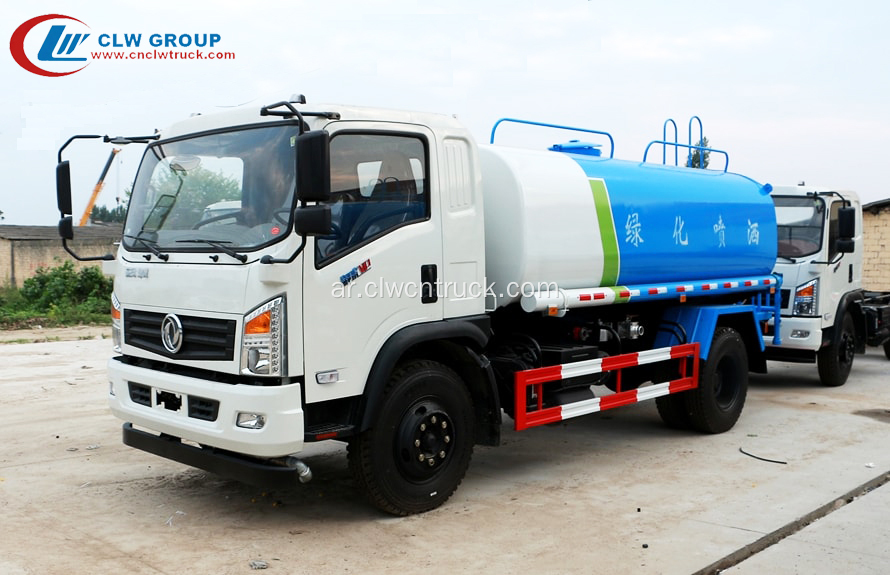 العلامة التجارية الجديدة دونغفنغ 12000 لتر تحمل المياه شاحنة