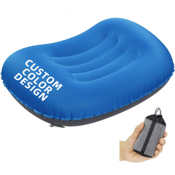 Waterproof Inflatable Lumbar Support Pillow for Travel and Camping