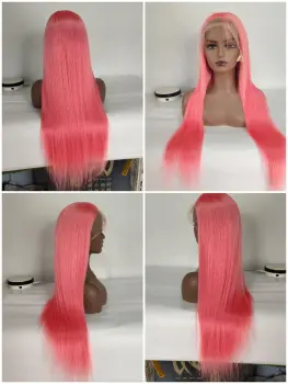 Long Straight Lace Front Wigs Human Hair