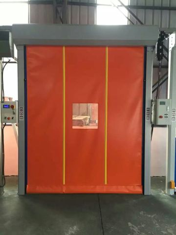 Automatic Self-repairing Insulated Curtain High-speed door