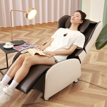 Multi-functional Genuine Leather Sofa-Chair for Bedroom and Living Room