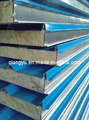Fire Resistance A1 Grade Rockwool Sandwich Panel (QYRC-3)