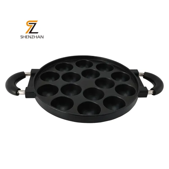 Non-Stick Takoyaki Baking Dishes and Cake Pan Series: Wholesale 27cm 15 Hole Tools for Baking