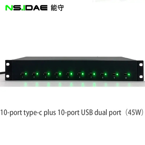 500W dual-port kasttype snelle oplader