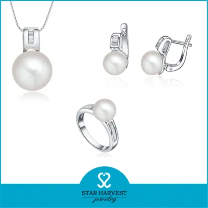 Star Harvest Jewelry Wholesale Pearl Silver Jewelry
