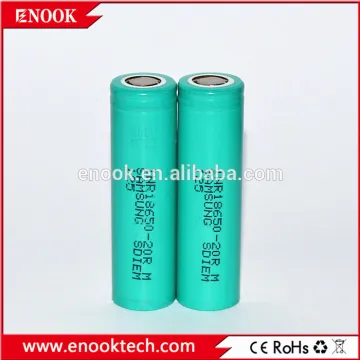 Samsung 20R 2000mAh 20A Li-ion Rechargeable Battery
