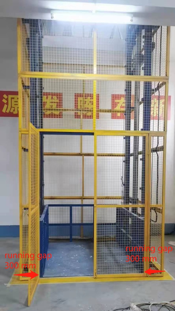 Good quality 1800kg hydraulic warehouse lift