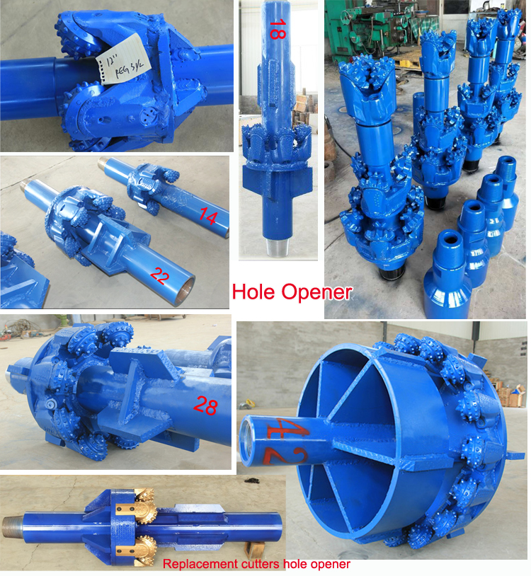 TCI tricone hole opener