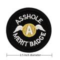 Patch emblema ricamo in velcro personalizzato con supporto di fissaggio