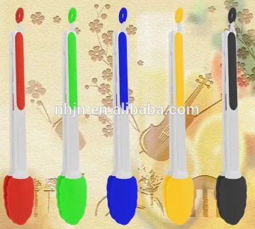 2015 high quality eco-friendly customized silicone barbeque tong