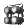 RGBW 60W mini LED par luz com zoom