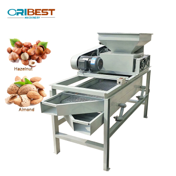 Easy-Operate Hazelnut Shelling and Almond Peeling Machine