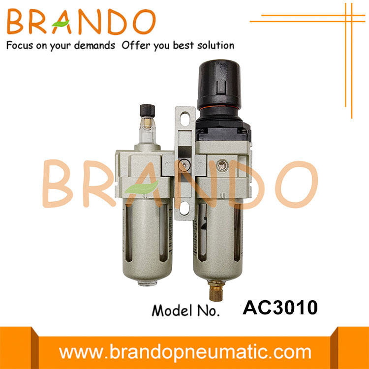 FRL Combination Air Filter Regulator Lubricator AC3010