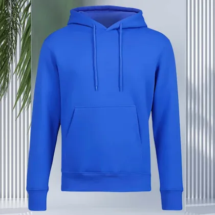White Fleece Hoodie Custom Logo Edition